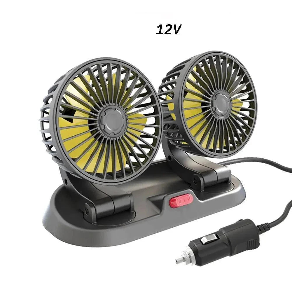 Ventilador Duplo para Carros AirDuo®️