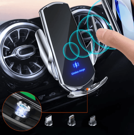 Suporte Carregador 2 em 1 Automotivo SmartCharger®️